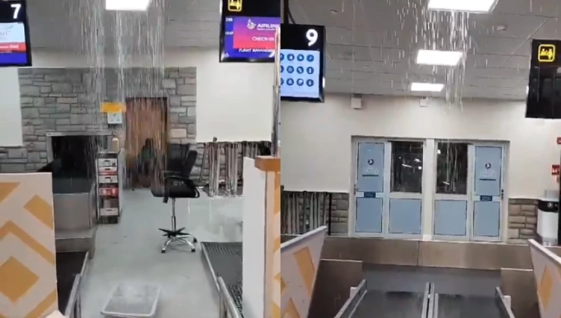 Kenya:JKIA Roof  Leaks at Terminal 1c after Heavy Rains in Nairobi.