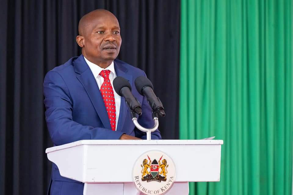 Interior Cabinet Secretary Kithure Kindiki Declares Friday a Public Holiday