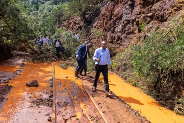 200 Families Ordered to Vacate  Out of Ruiru Village in Kijabe Amid  Water Build up Near Railway.