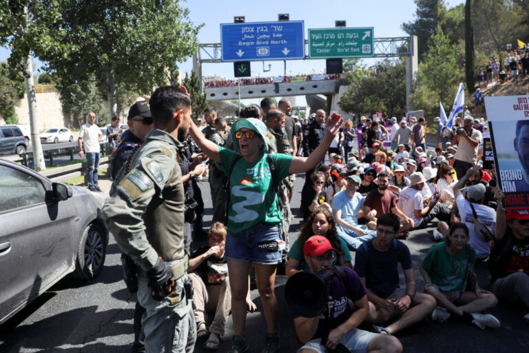 Nationwide Strike as Fears Grow for 50 Hostages in Gaza